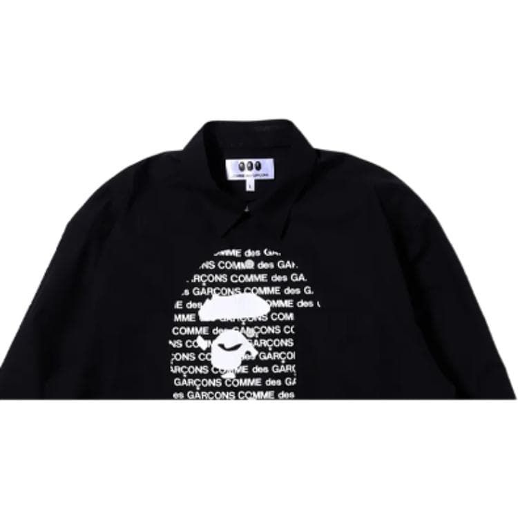 Рубашка A BATHING APE x COMME des GARÇONS - изображение 4