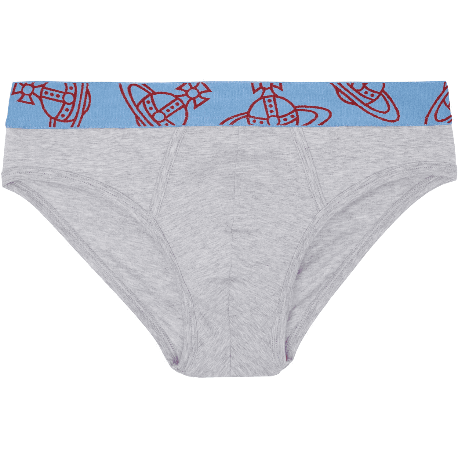Трусы Vivienne Westwood 3 упаковки (белый + черный + серый) мужские трусы-бикини - изображение 2