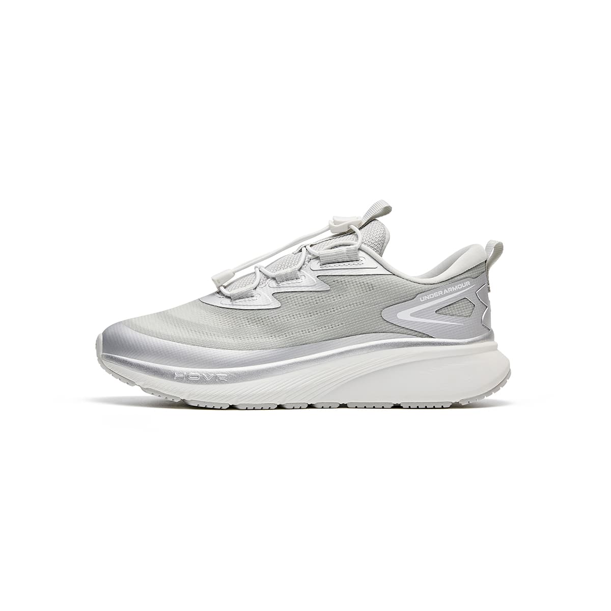 Кроссовки Under Armour Running Collection Детские беговые кроссовки Low Топ Серебряный Kids - изображение 1