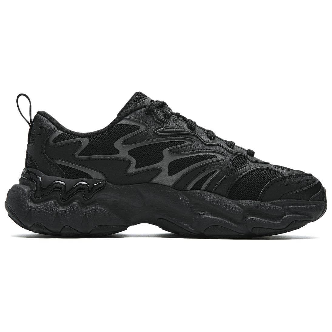Кроссовки FILA Папоротник массивные кроссовки Low Top Черный мужской - изображение 2