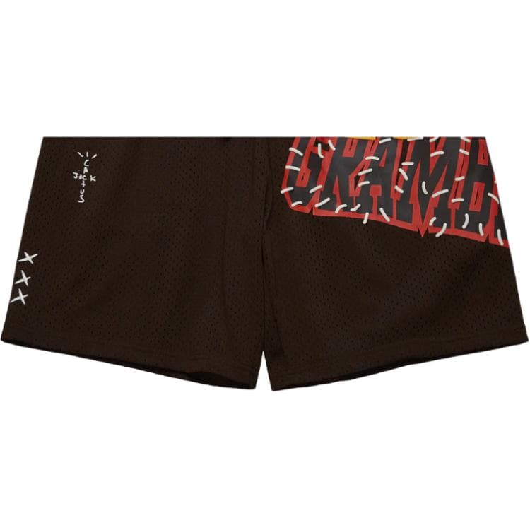Тренировочные штаны Travis Scott x Mitchell Ness SS24 GRAMBLING STATE UNIVERSITY LOGO - изображение 3