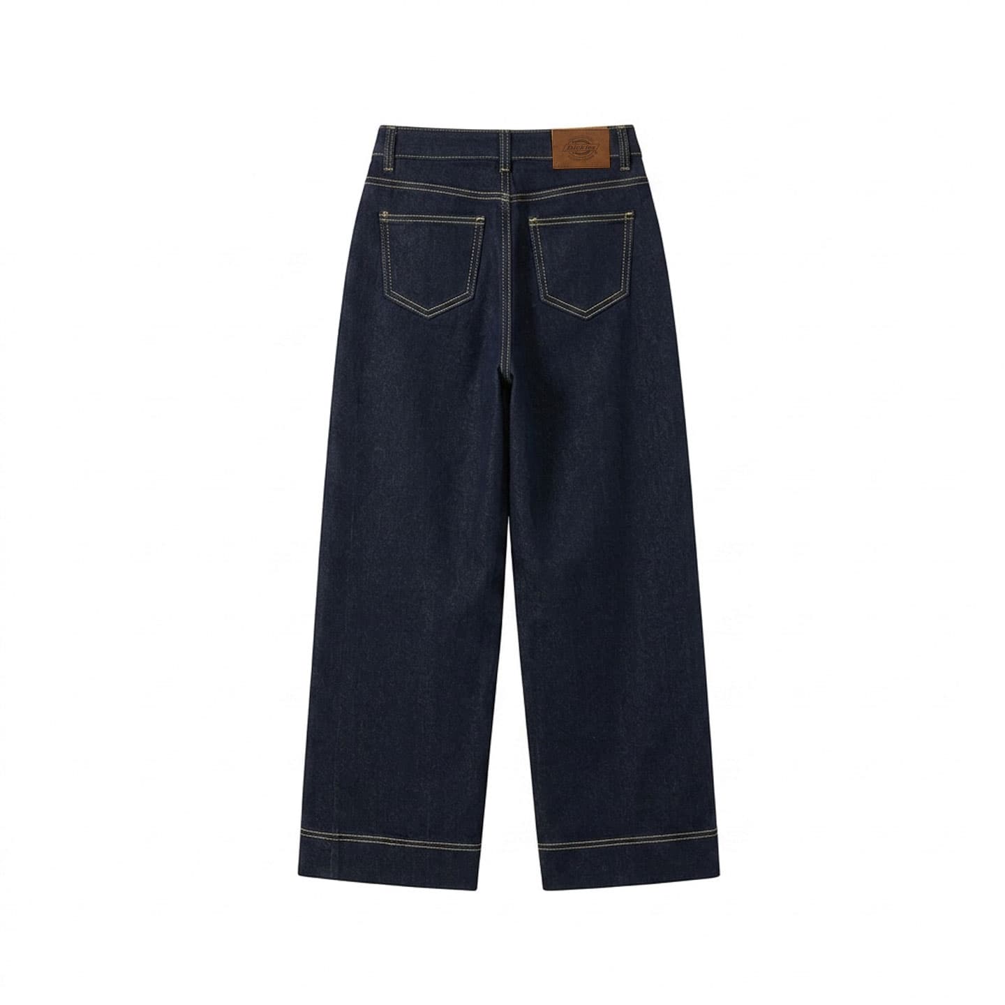 Джинсы Dickies Джинсовый синий длина до щиколотки женские джинсы - изображение 2