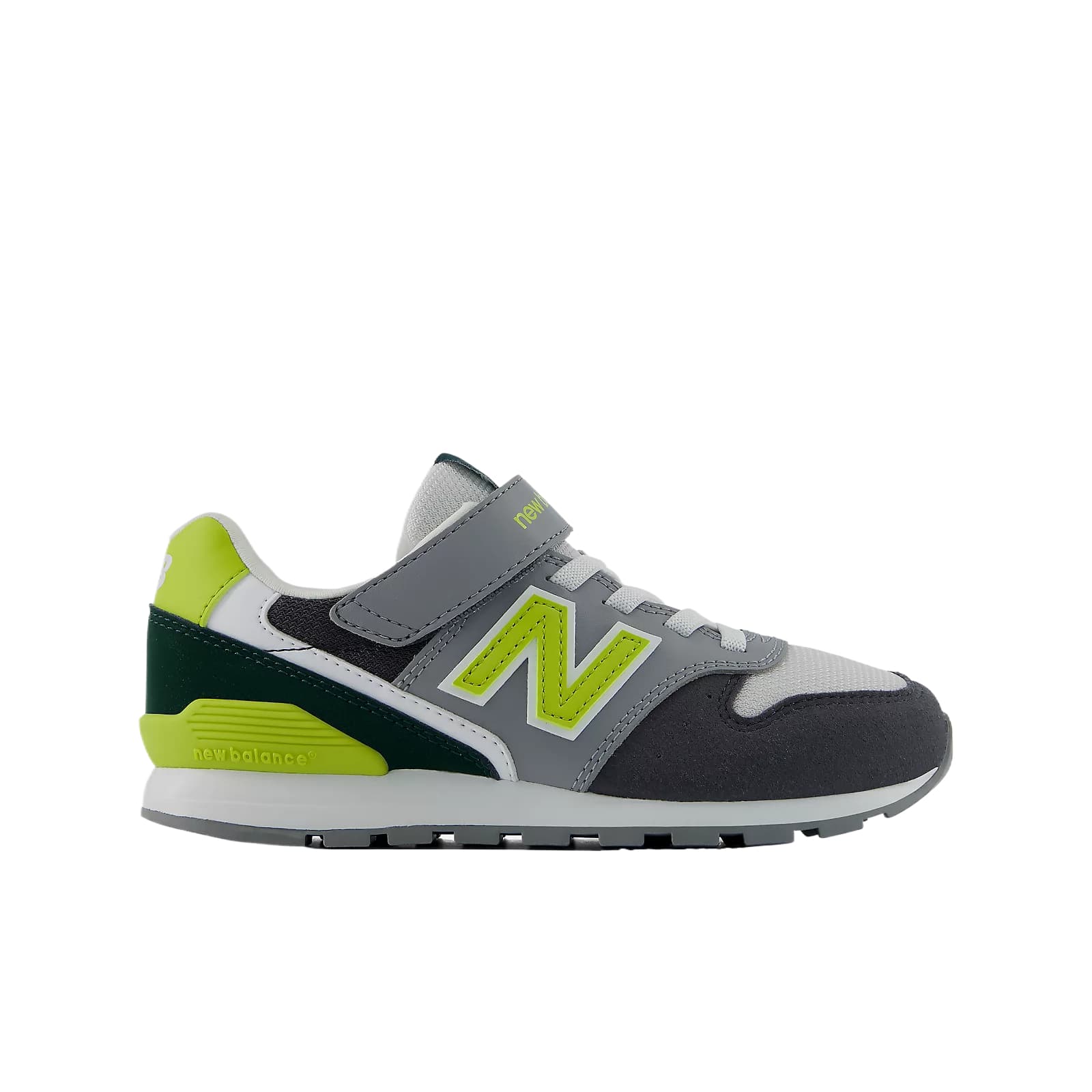 Кроссовки New Balance NB 996 V3 Детские беговые кроссовки Низкий Топ Серый зеленый Kids - изображение 2