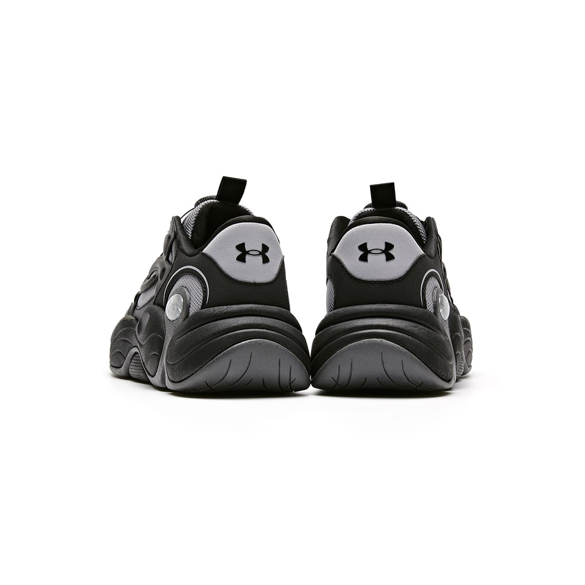 Кроссовки Under Armour Sports Life Collection Детские беговые кроссовки Low Топ Черный Kids - изображение 4