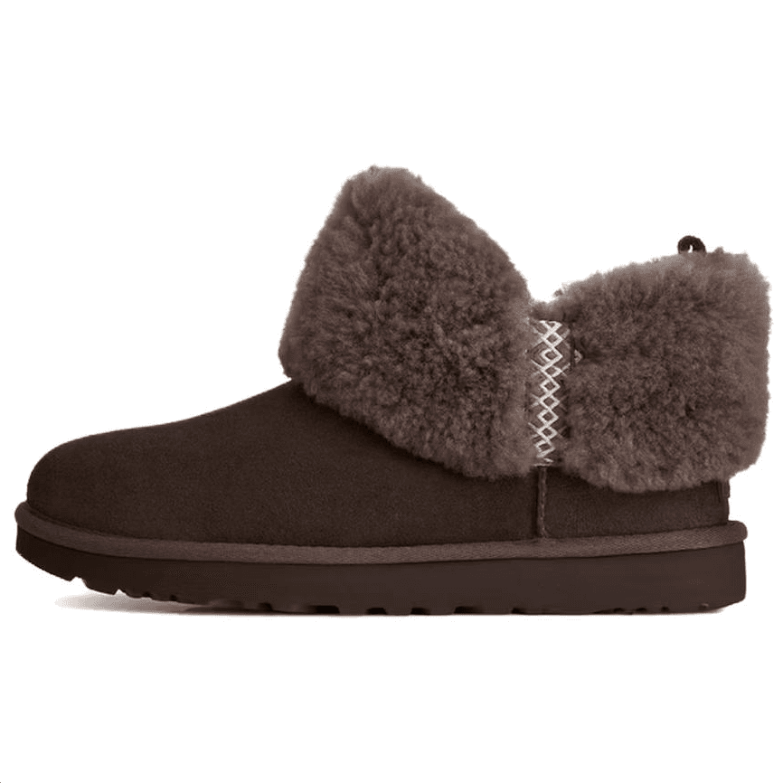 Ботинки зимние UGG Classic Novelty Сноубутсы Какао Пудра Коричневый Женский - изображение 1