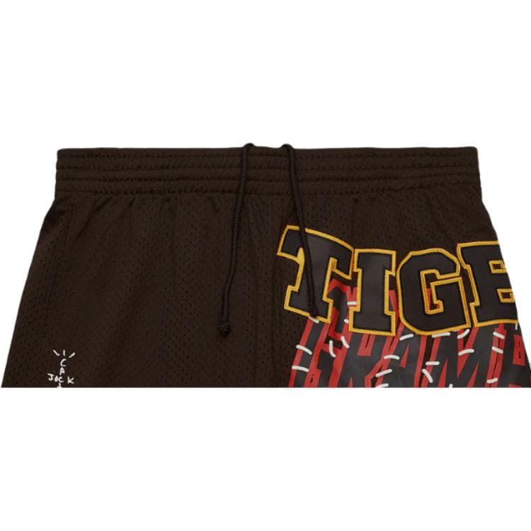 Тренировочные штаны Travis Scott x Mitchell Ness SS24 GRAMBLING STATE UNIVERSITY LOGO - изображение 4