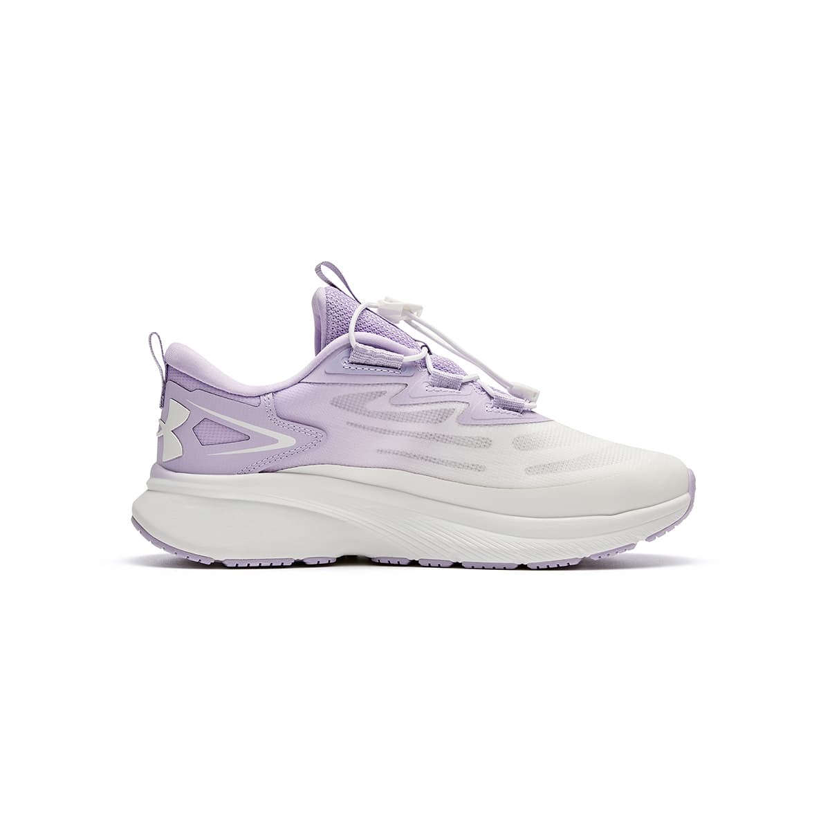 Кроссовки Under Armour Running Collection Детские беговые кроссовки Low Топ Фиолетовый Kids - изображение 2