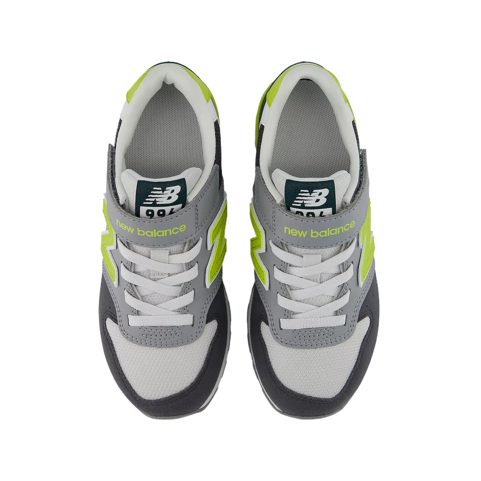 Кроссовки New Balance NB 996 V3 Детские беговые кроссовки Низкий Топ Серый зеленый Kids - изображение 3