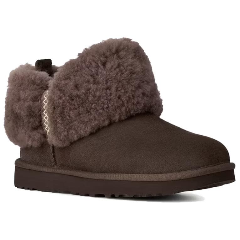 Ботинки зимние UGG Classic Novelty Сноубутсы Какао Пудра Коричневый Женский - изображение 2