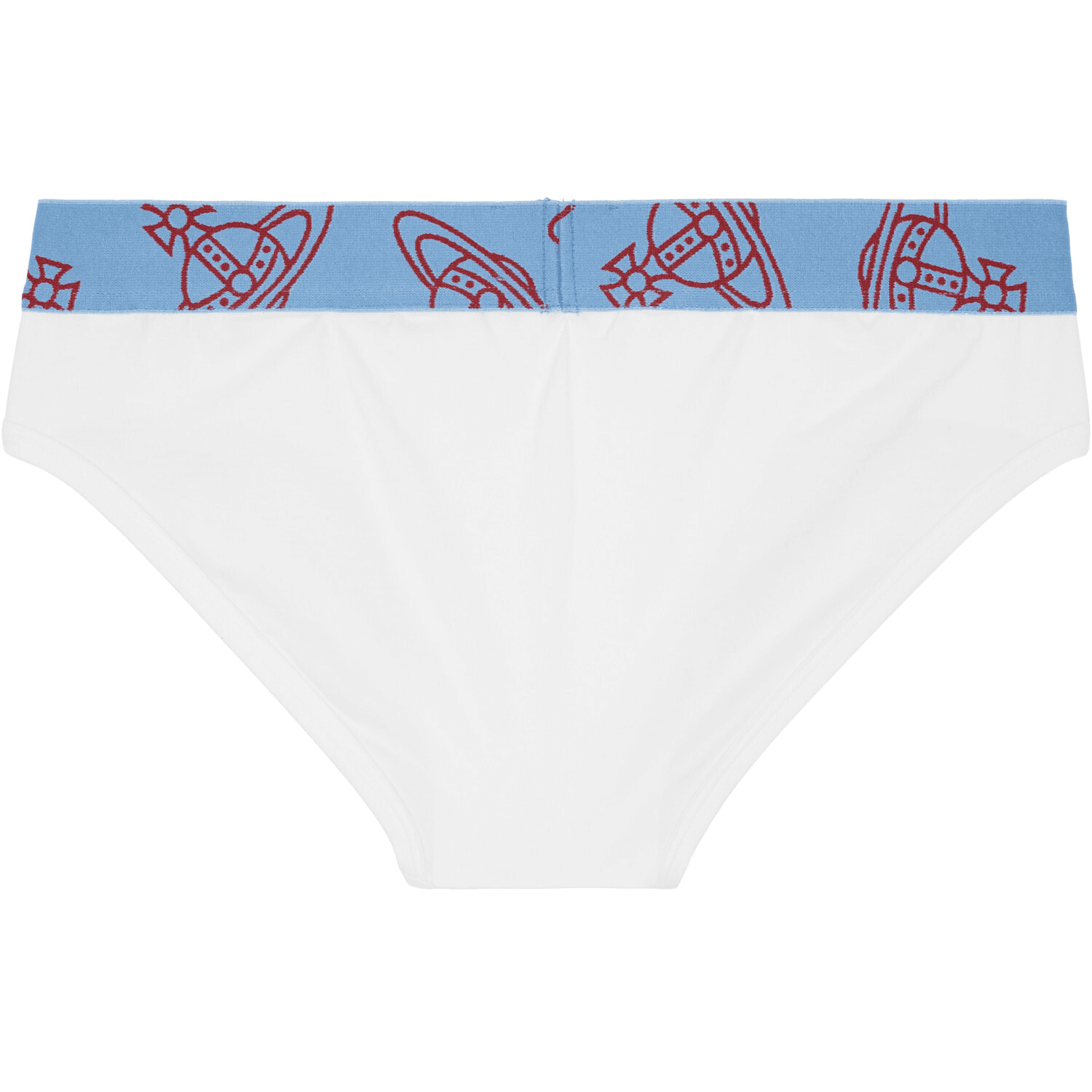 Трусы Vivienne Westwood 3 упаковки (белый + черный + серый) мужские трусы-бикини - изображение 5