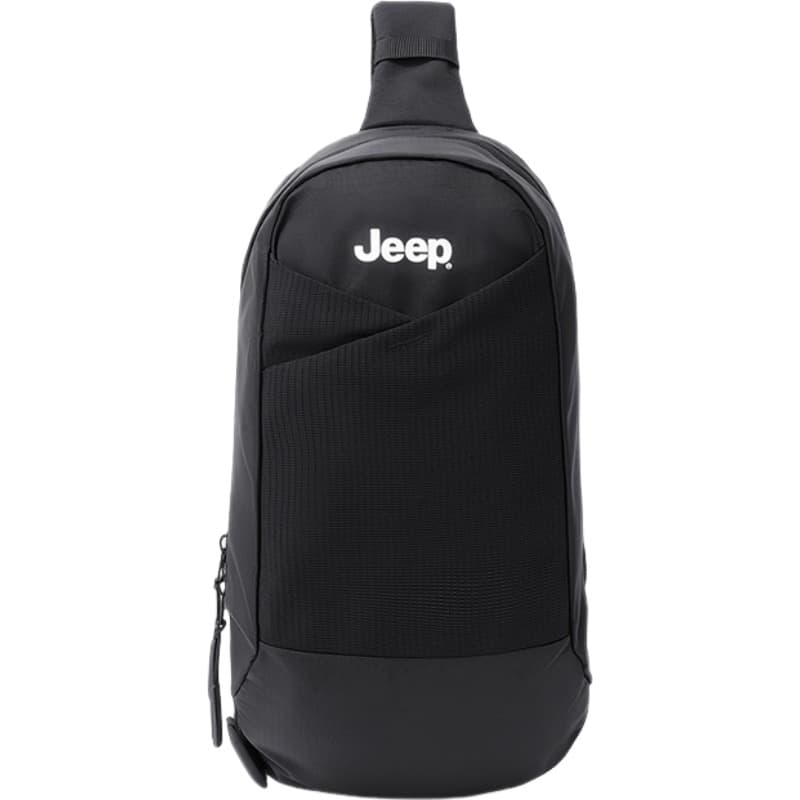 Нагрудная сумка Jeep Оксфорд Сумка через плечо Сумки слинг Мужской Черный - изображение 1