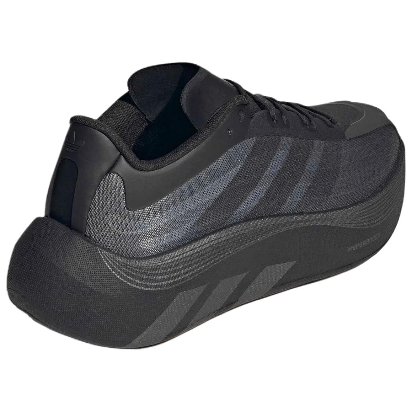 Кроссовки для бега Adidas Originals HYPERBOOST EUPHORIA Беговые кроссовки Низкий Топ Черный Мужской - изображение 3