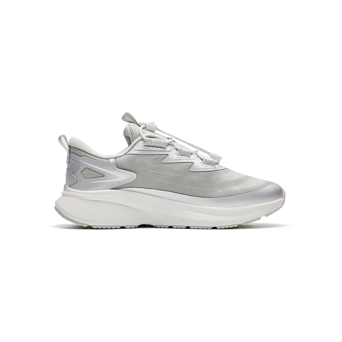 Кроссовки Under Armour Running Collection Детские беговые кроссовки Low Топ Серебряный Kids - изображение 2