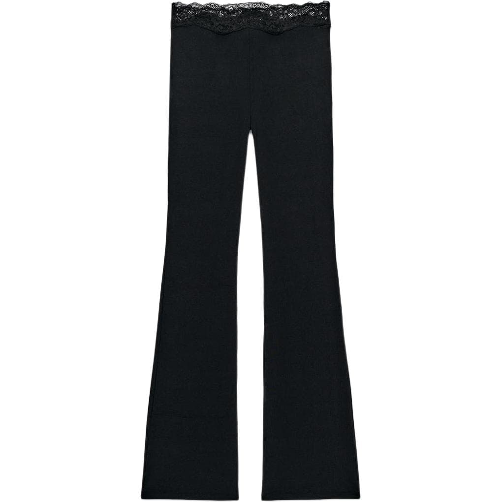Штаны ZARA Черные Женские Повседневные Брюки - изображение 1