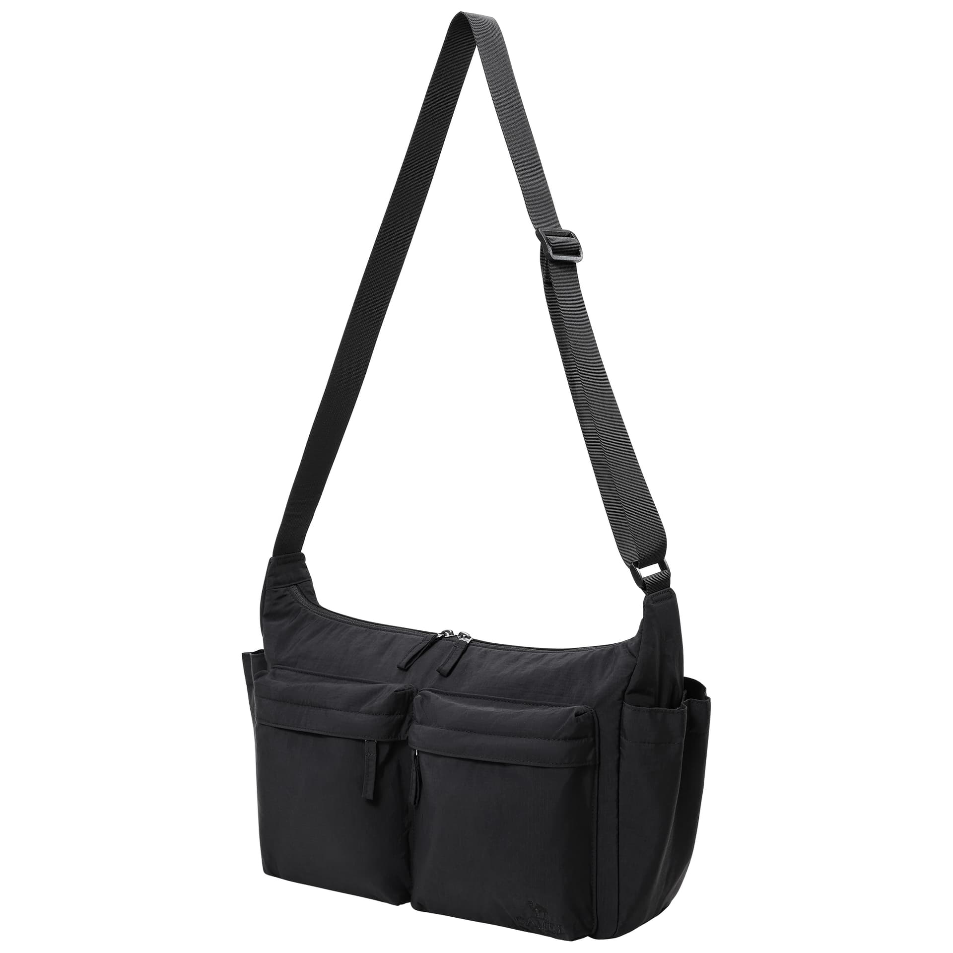 Сумка через плечо Camel Color Crossbody Bag Unisex Верблюжий цвет сумка через плечо унисекс - изображение 3