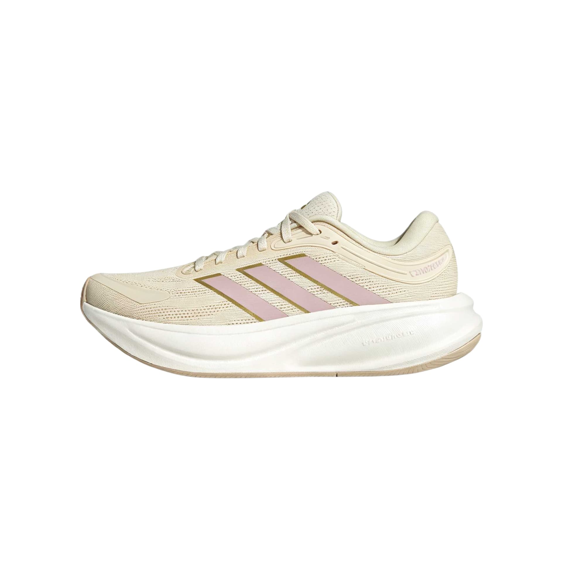 Кроссовки для бега Adidas Response 2,0 Беговые кроссовки Низкие Бежевый Абрикос Фиолетовый Женские - изображение 1