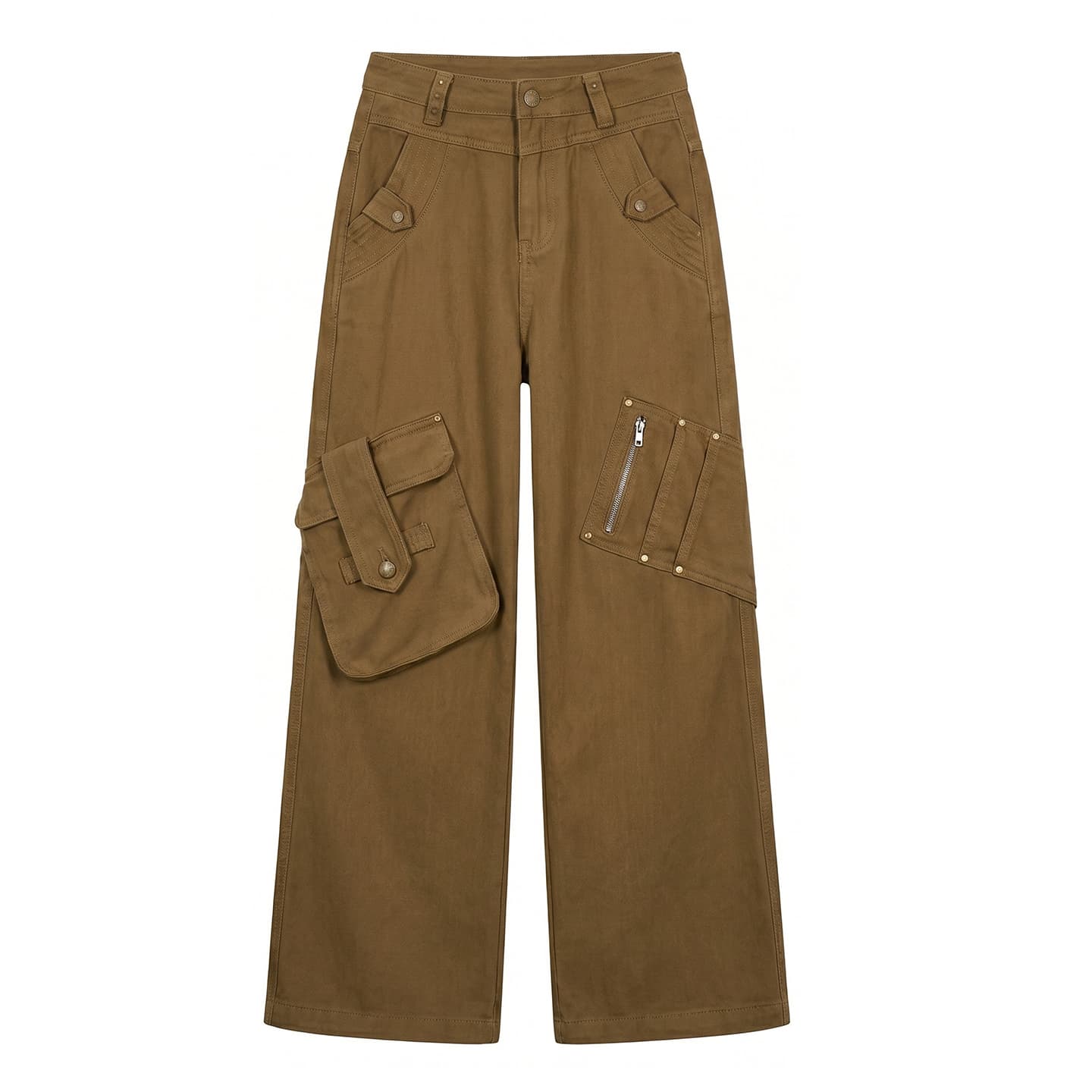 Dickies Молочный кофейный брюки женские карго - изображение 1