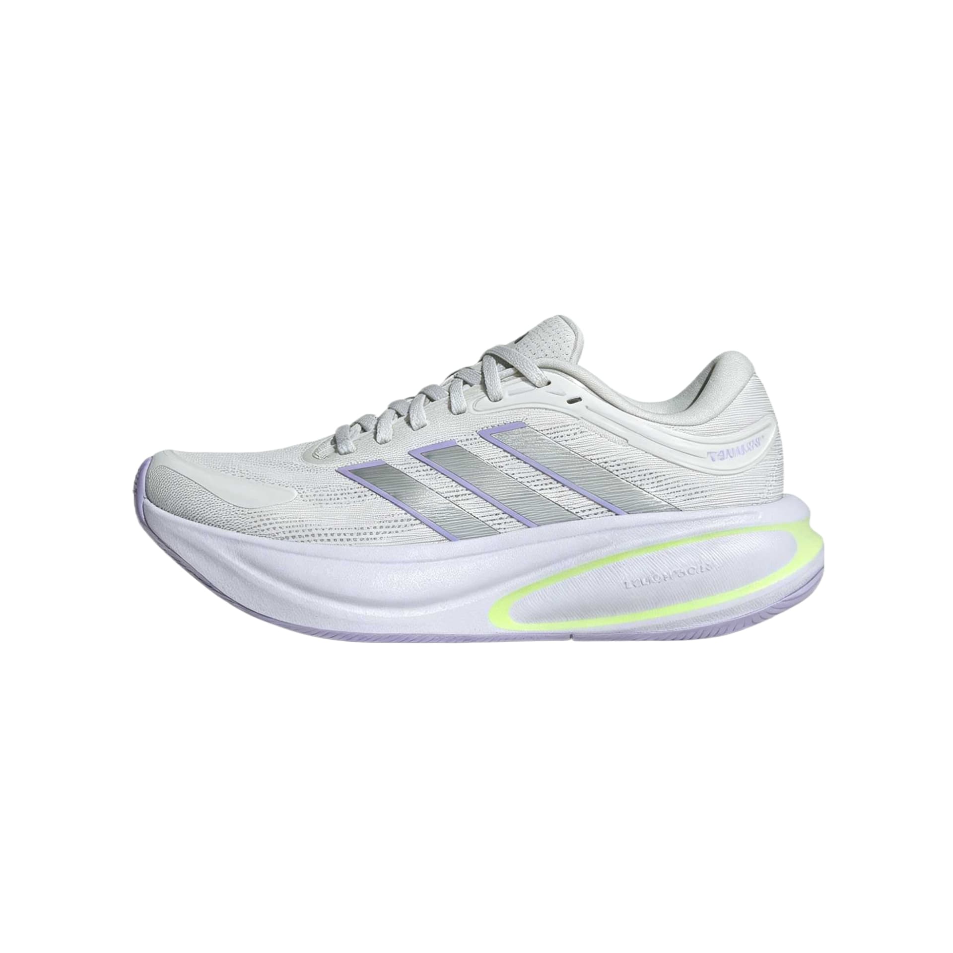 Кроссовки для бега Adidas Response 2,0 Беговые кроссовки Низкий Топ Кристальный Белый Металлический Серебристый Ярко-фиолетовый Женские - изображение 1