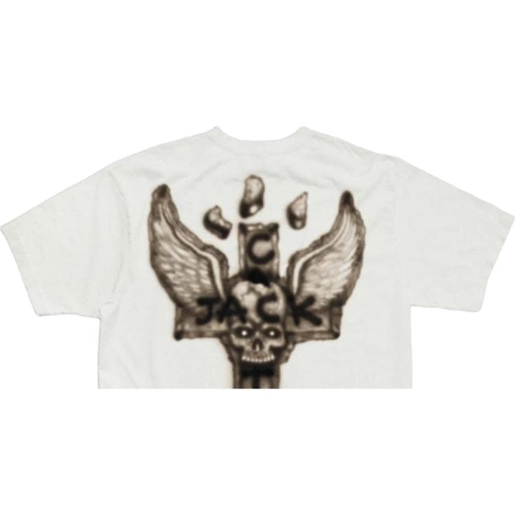 Футболка TRAVIS SCOTT JACKBOYS 2 Album Merch Белый Унисекс Футболки - изображение 4