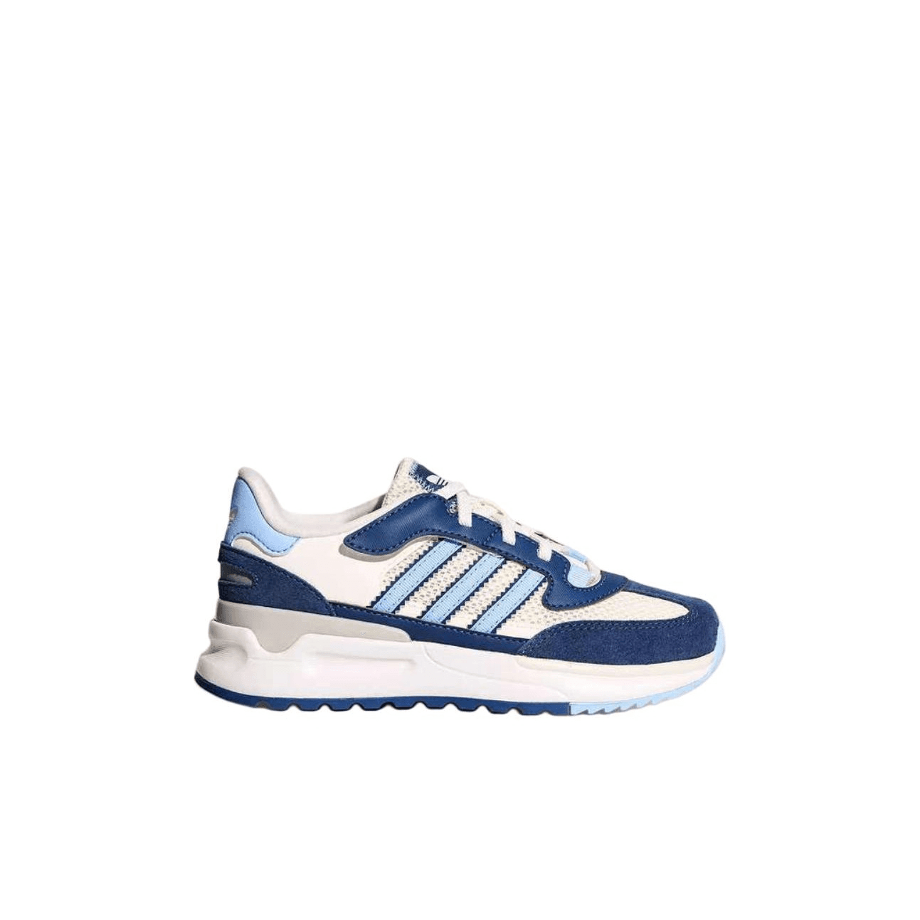 Кроссовки Adidas Originals Low Топ Детские Лайфстайл Обувь Синий Белый Для Возраста 3-7 Лет - изображение 2