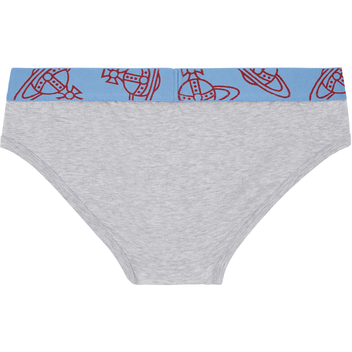 Трусы Vivienne Westwood 3 упаковки (белый + черный + серый) мужские трусы-бикини - изображение 4