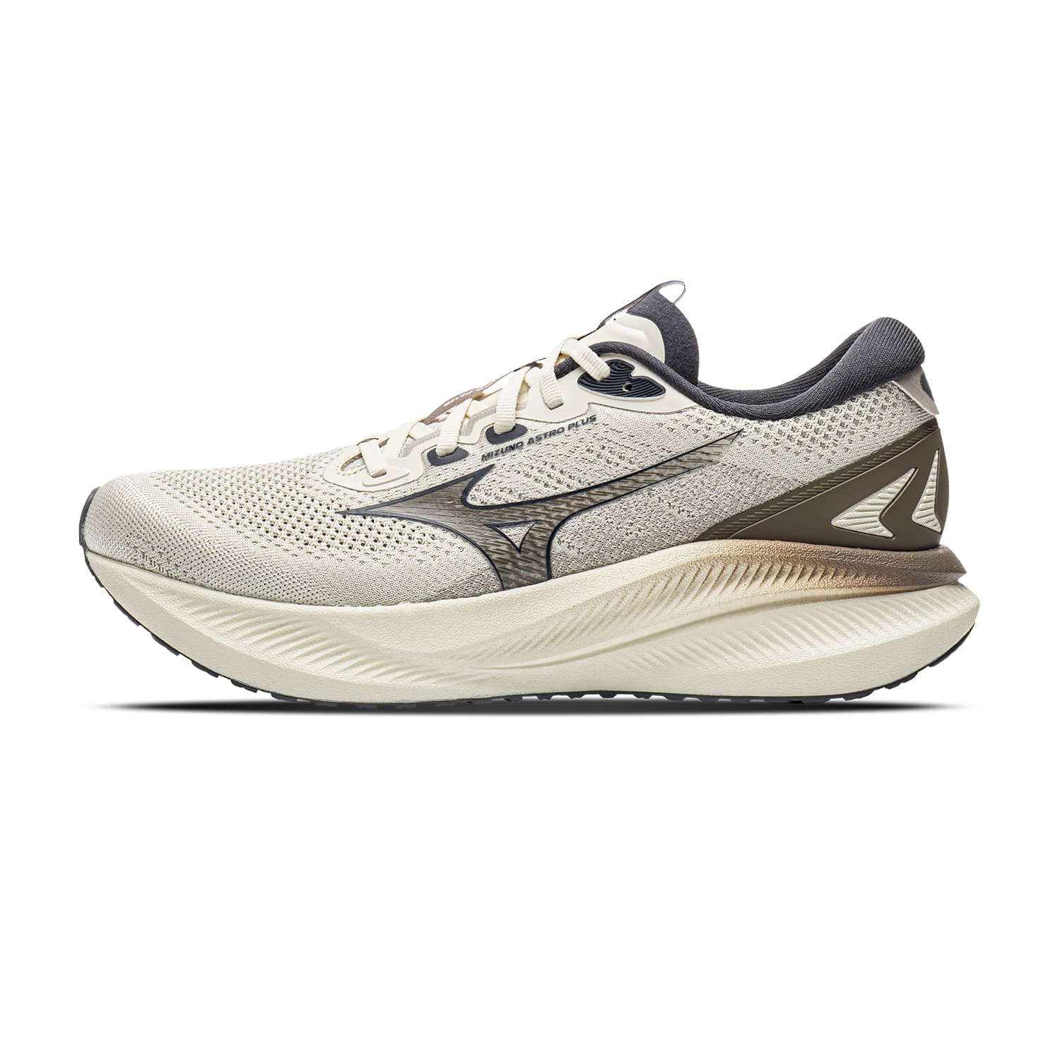 Кроссовки для бега Mizuno Беговые кроссовки Низкий Топ Arctic Wolf Белый Железный Gate Серый Ореховый Коричневый Унисекс - изображение 1