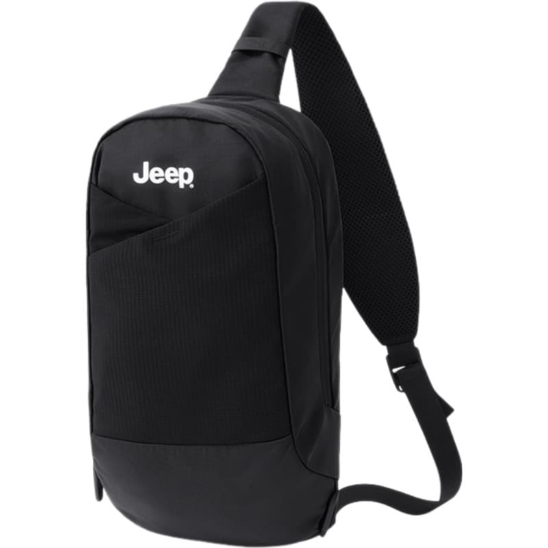 Нагрудная сумка Jeep Оксфорд Сумка через плечо Сумки слинг Мужской Черный - изображение 2