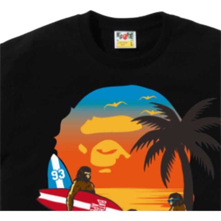 Футболка A BATHING APE Мужские T-рубашки - изображение 4