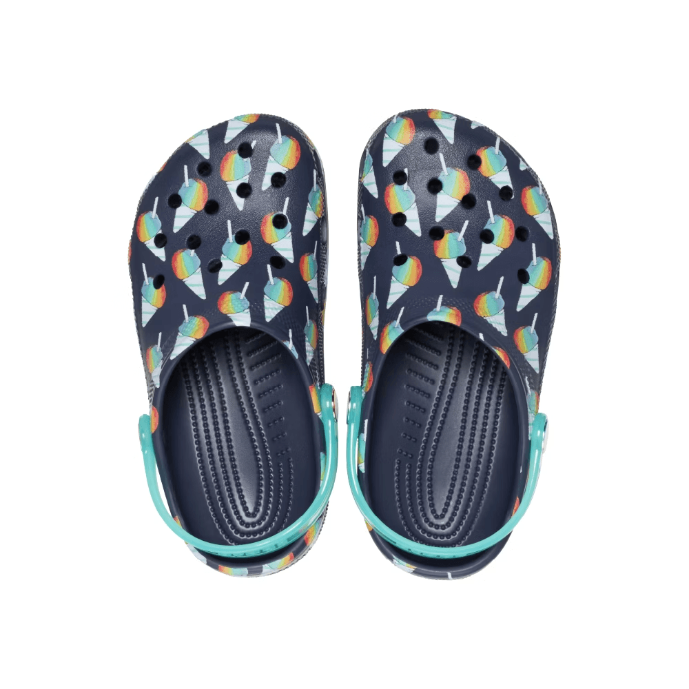 Crocs ЭВА Дышащие Сабо Детские Темно-Синие - изображение 3