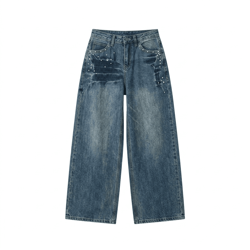 Джинсы Dickies Винтажные Синие Брюки Женские Джинсы - изображение 1