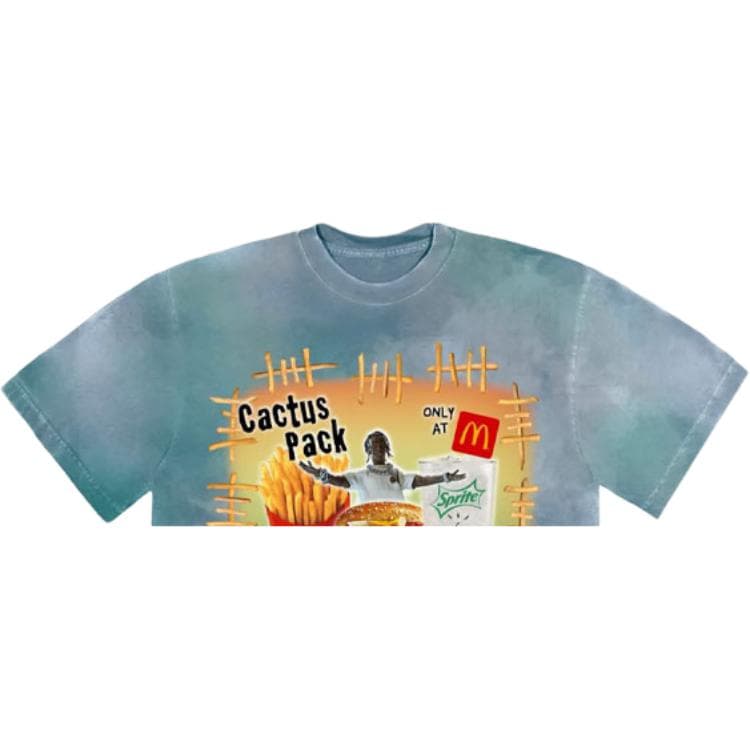 Футболка Travis Scott Cactus Jack x McDonald's CACTUS PACK VINTAGE BOOTLEG Tee T - изображение 3