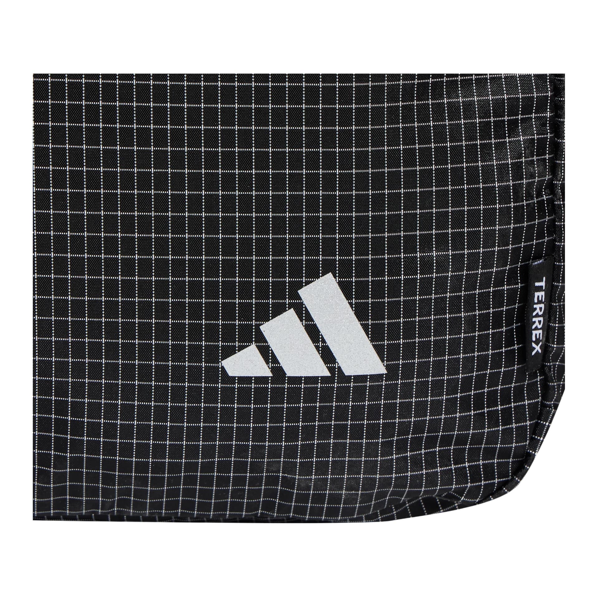 Мини-сумка Adidas Ткань Сумки через плечо Обычный (стандартный) Унисекс Черный - изображение 9