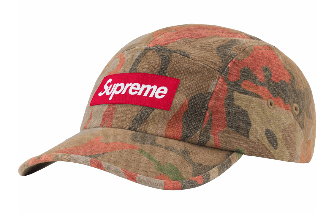 Кепка Supreme SS24 WEEK 4 WASHED CANVAS CAMP CAP - изображение 1