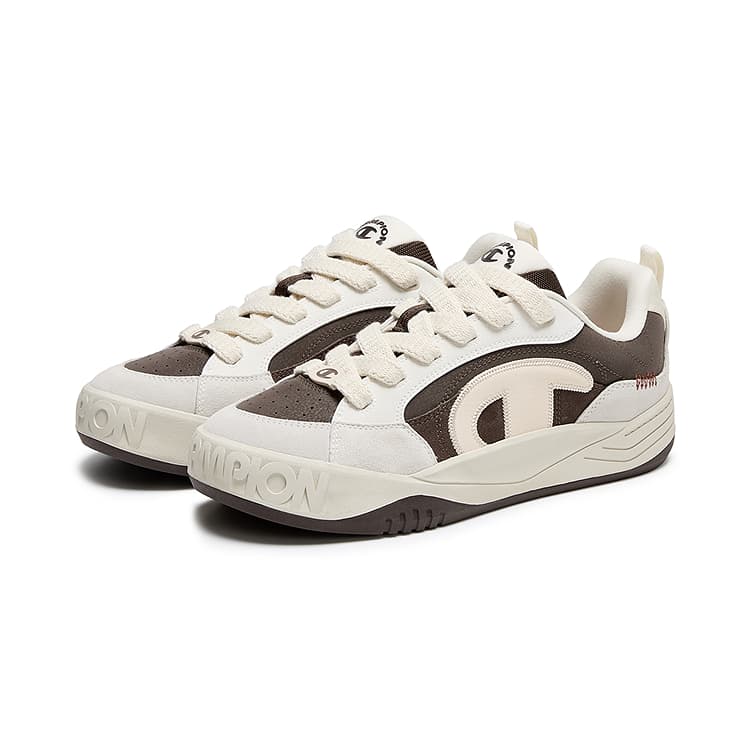 Кроссовки Champion Skate Shoes Low Top Барочный Коричневый Молочный Белый Мужской - изображение 3