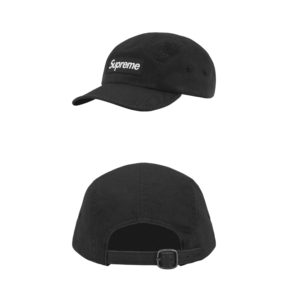 Кепка Supreme week1 Washed Chino Twill Camp Cap - изображение 1