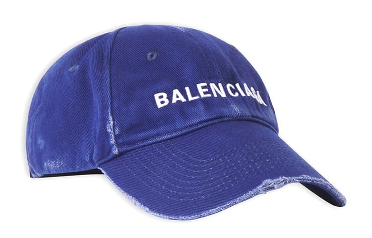 Кепка Balenciaga Cap Blue - изображение 1