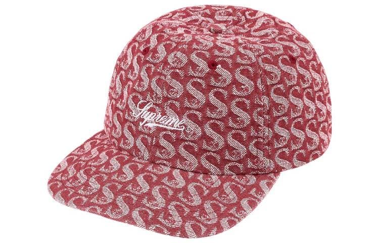 Кепка Supreme Week 9 Monogram Denim 6-Panel - изображение 3