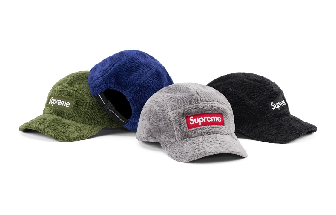 Кепка Supreme supreme 4 Swirl Fleece Camp Cap - изображение 1