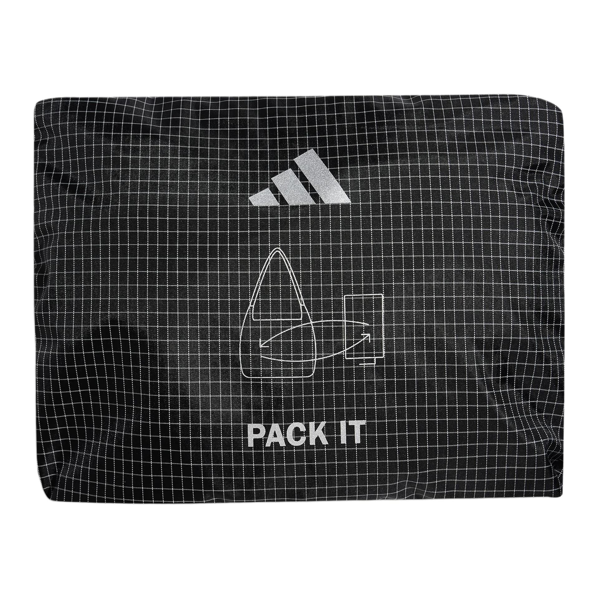 Мини-сумка Adidas Ткань Сумки через плечо Обычный (стандартный) Унисекс Черный - изображение 10