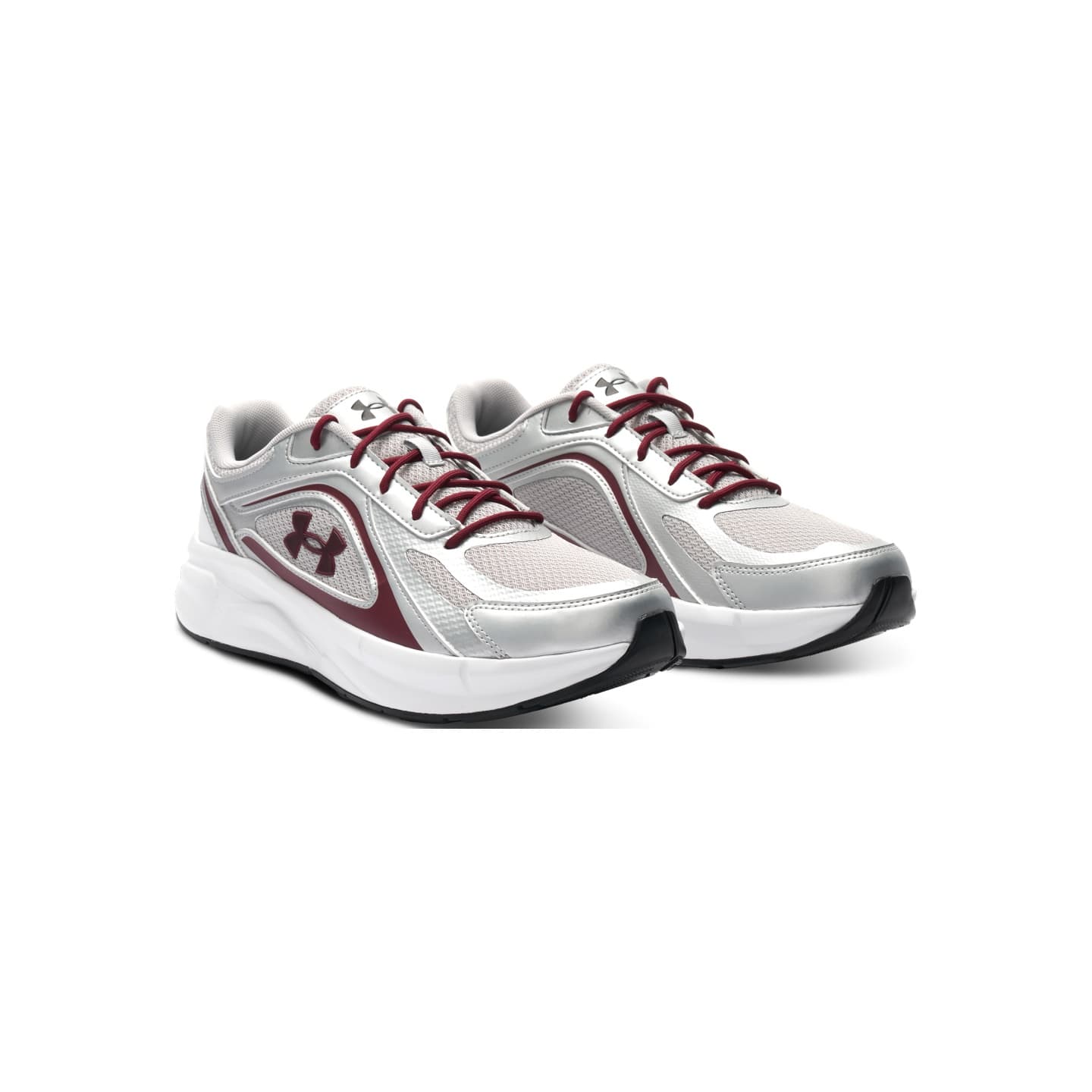 Кроссовки Under Armour FLASHBACK Повседневная обувь Low Топ Металлический Серебристый 099 Унисекс - изображение 3