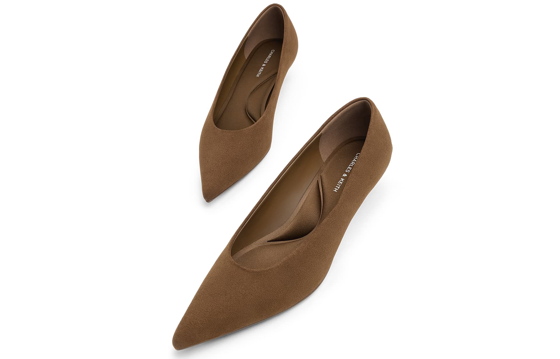 Туфли CHARLES KEITH Высокие каблуки Низкий топ Женский - изображение 3