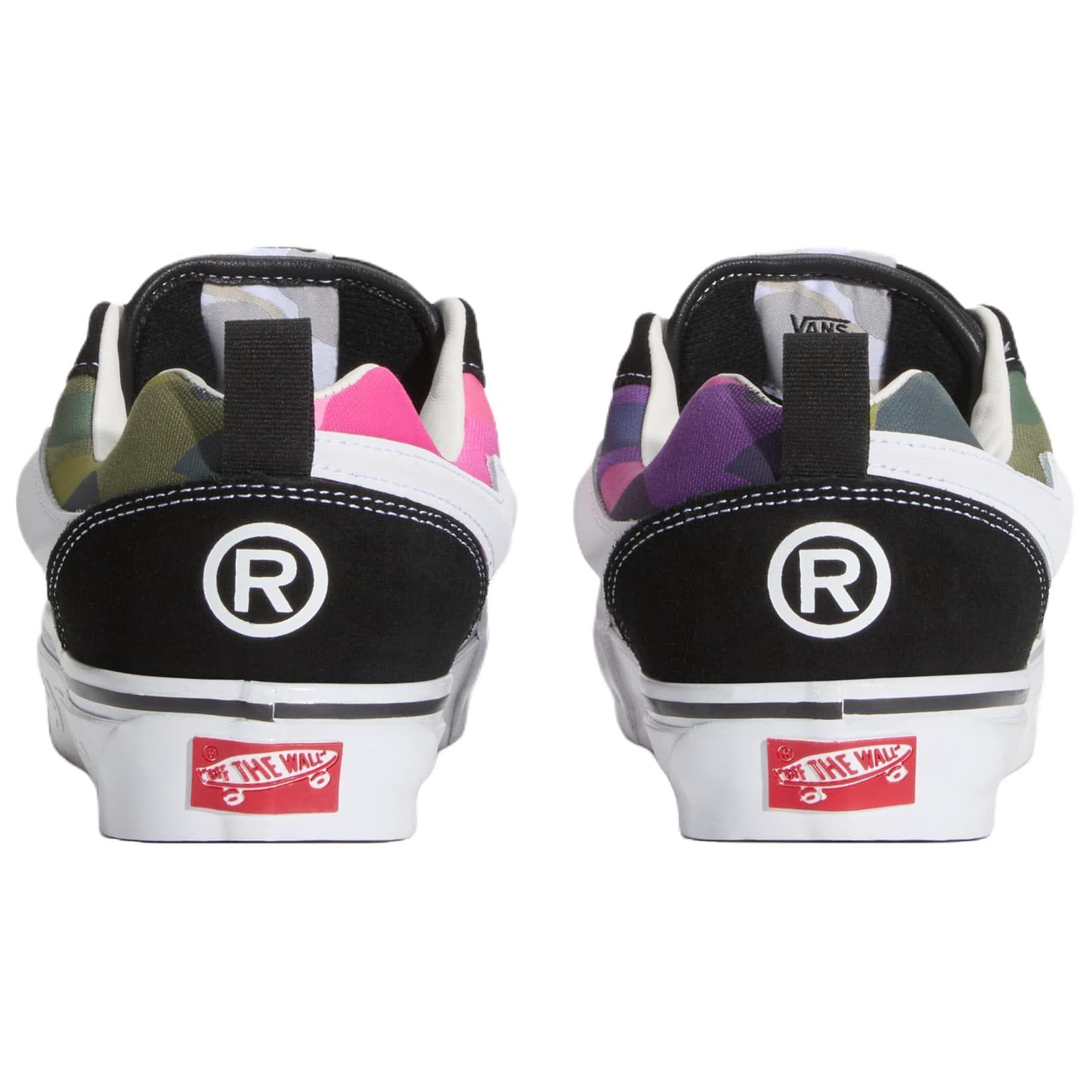 Кроссовки Vans Knu Skool Кеды для скейтбординга Low Топ Черный белый зеленый Унисекс - изображение 3