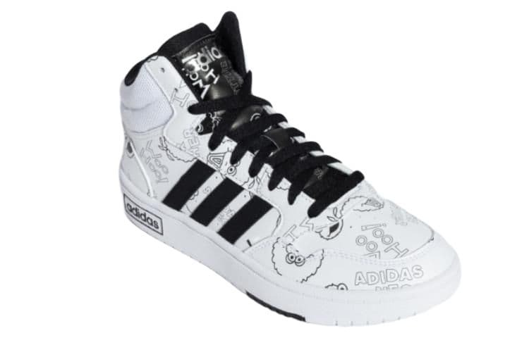 Кроссовки adidas Neo Hoops 3.0 White Black - изображение 3