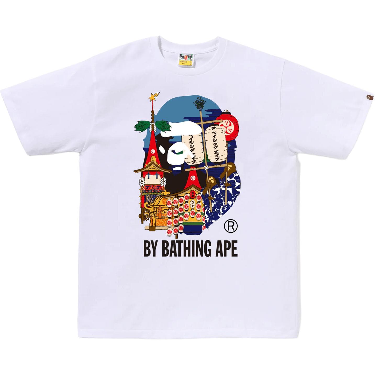 Футболка A BATHING APE Kyoto Festival Collection Унисекс T-рубашки - изображение 1