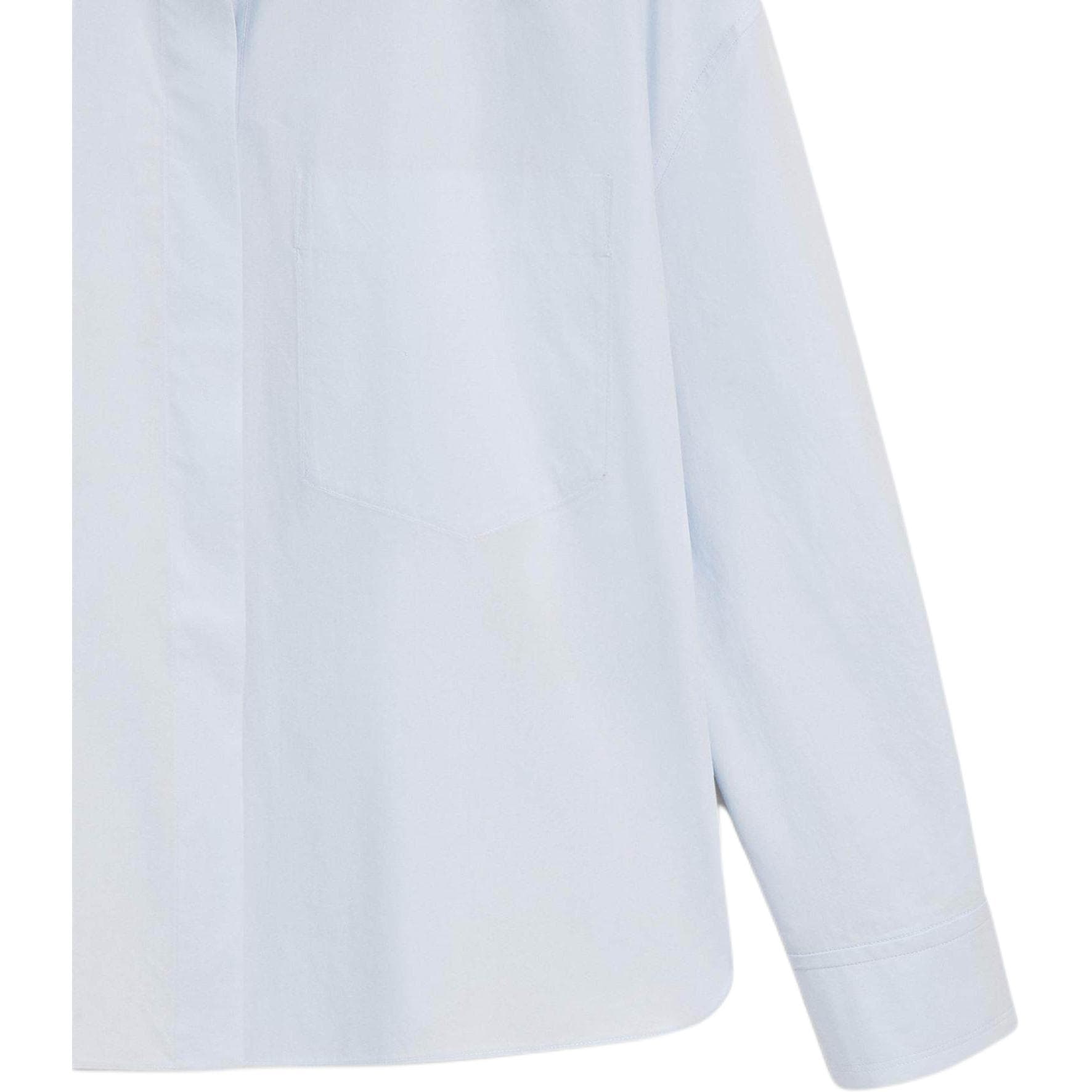 Блузка Massimo Dutti Blue Women's Shirts Масимо Дутти Синие Женские Рубашки - изображение 3