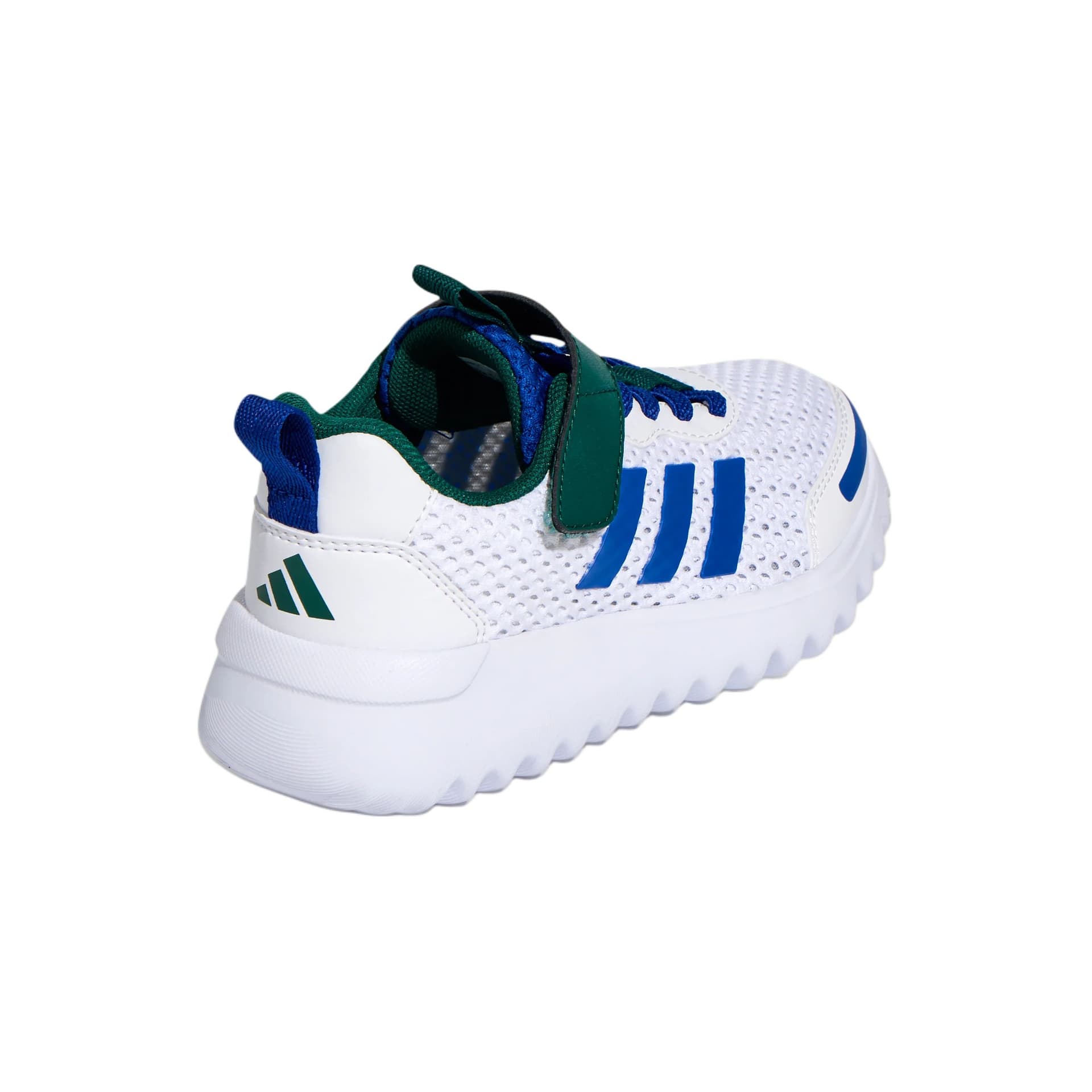 Кроссовки Adidas Playflow EL Текстиль Синтетическая кожа Низкий верх Детская повседневная обувь для детей - изображение 4