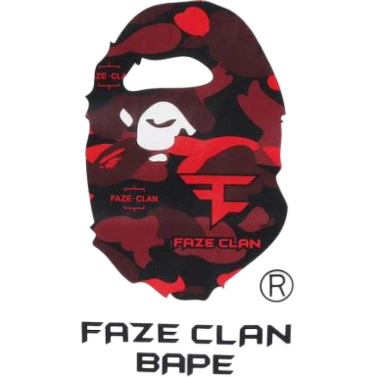 Футболка BAPE x FaZe Clan SS23 T - изображение 4