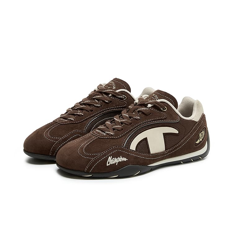 Кроссовки Champion Low-Top Повседневная Обувь Мужская Шишка Коричневый Кремовый Абрикос Бежевый - изображение 3