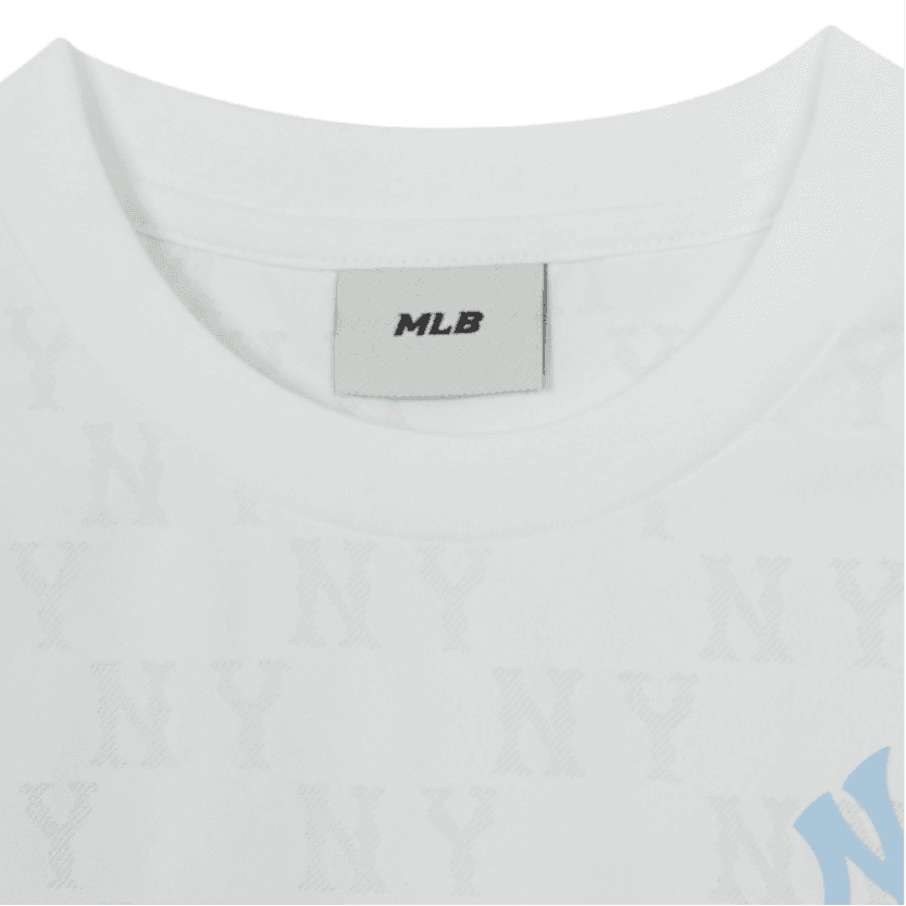 Футболка mlb Серый белый Kids Футболки - изображение 2