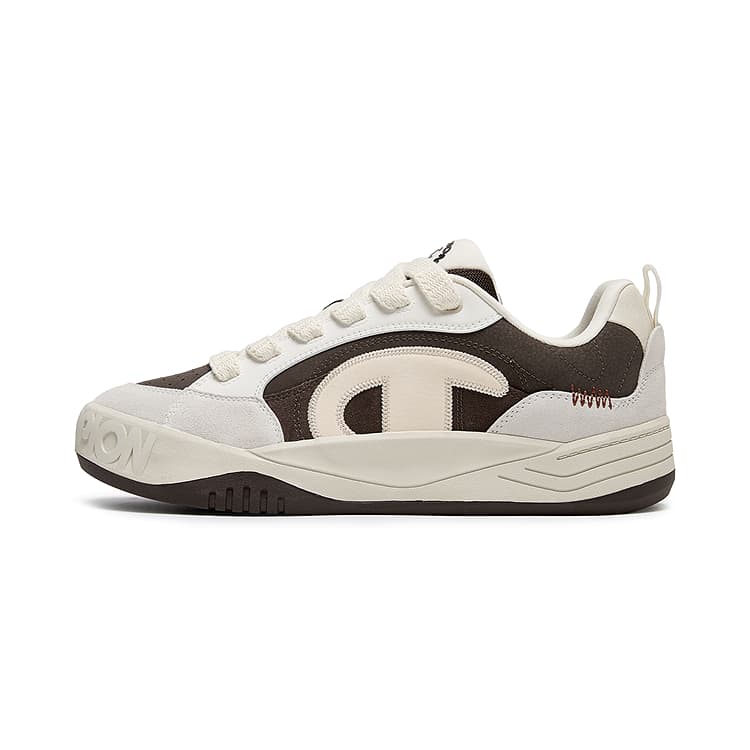 Кроссовки Champion Skate Shoes Low Top Барочный Коричневый Молочный Белый Мужской - изображение 1